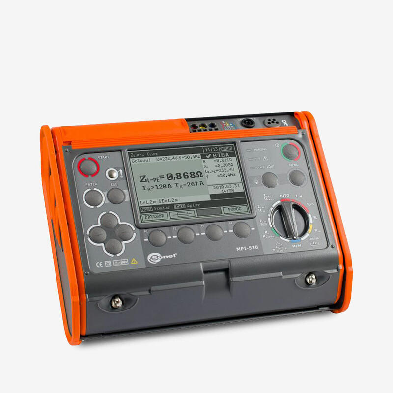 MPI-530-ITUA – вимірювач параметрів електробезпеки електроустановок
