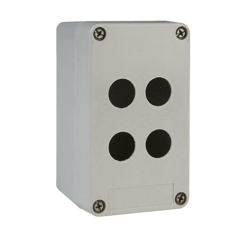 Порожній пост керування, Harmony XAP, XB2 SL, пластик, сірий, 4 отвори, 22 мм