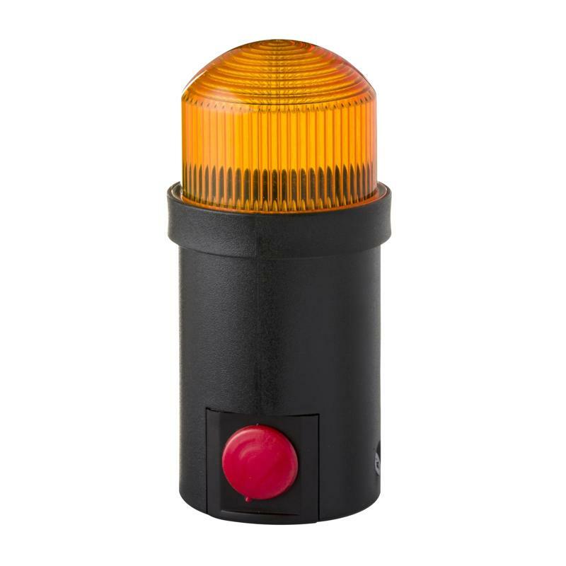 Harmony Xvdls, монолітна світлова колона, пластик, помаранчевий, 45 ММ, лампа розжарювання BA 15D цоколь, <= 230 В