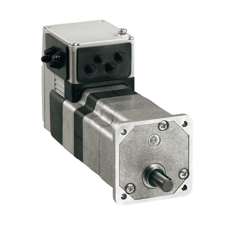 Brushless DC motor, Lexium ILA ILE ILS, 24 to 48V, EtherNet IP interface, industrial connector, 174mm, straight teeth gear, 54:1
