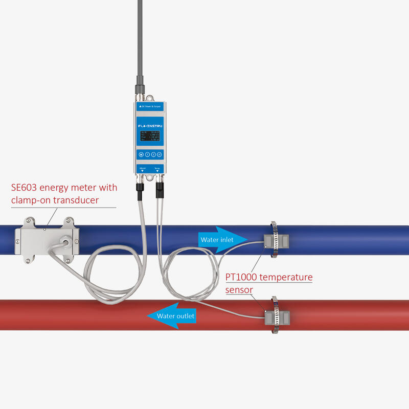 SE603 (DN10-DN100) – ультразвуковой счетчик энергии (разнесенная версия)