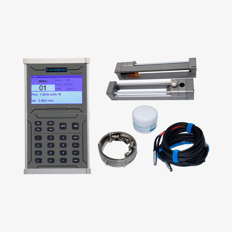 PH301 – портативний ультразвуковий витратомір