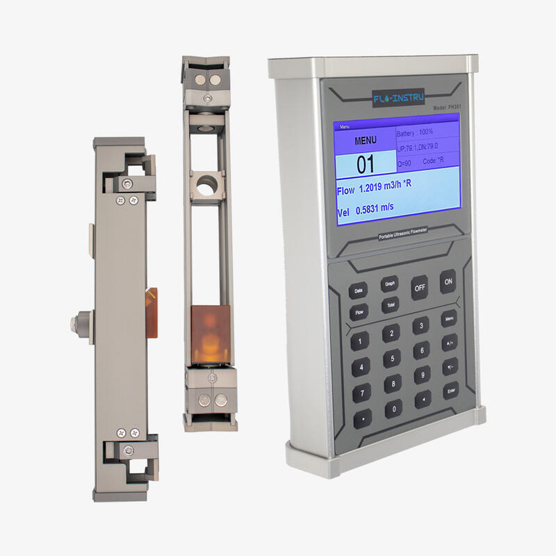 PH301 – портативний ультразвуковий витратомір