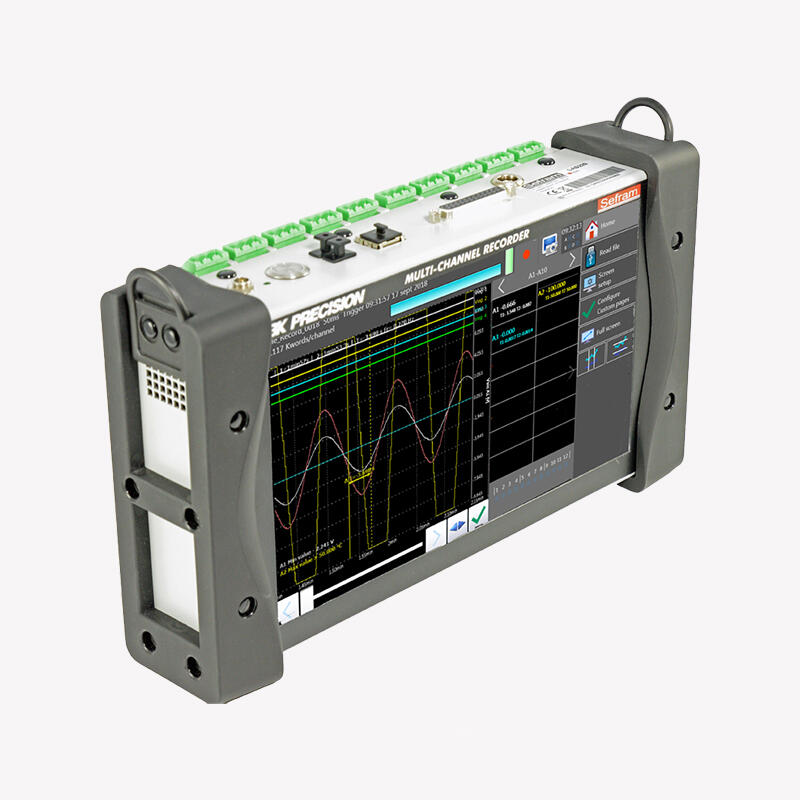 Портативный 10-канальный регистратор данных, серия DAS220