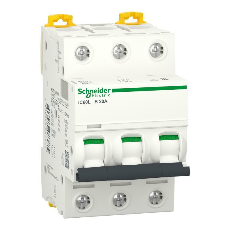 Автоматический выключитель iC60L 3P 20A B