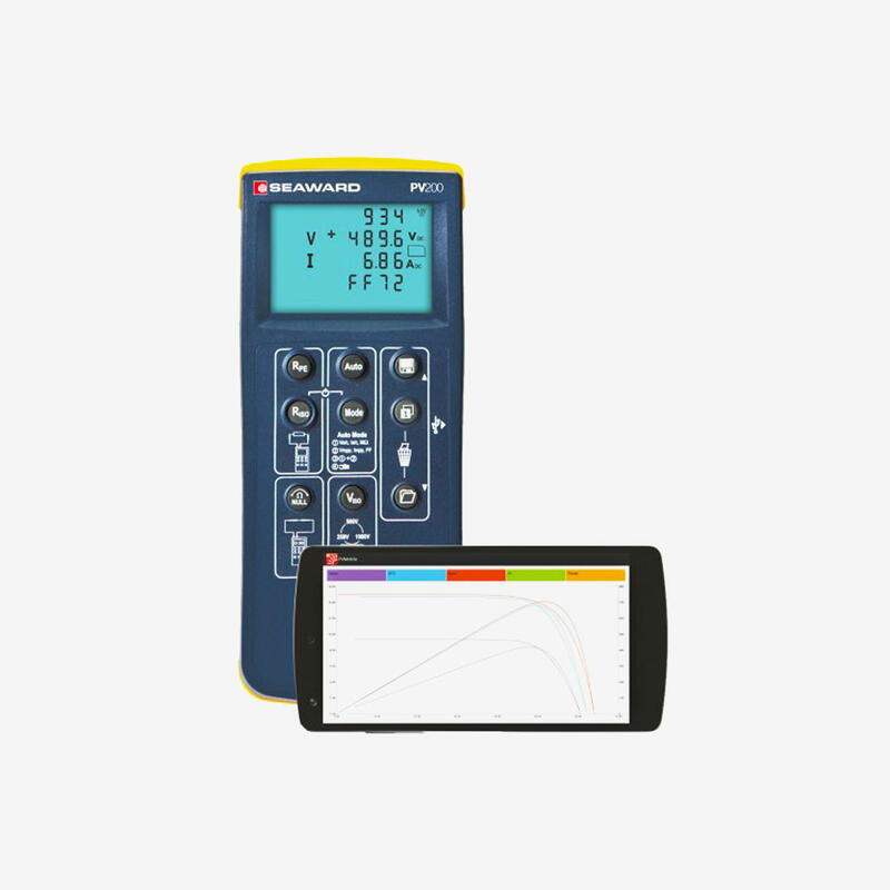 PV200 – тестер електробезпеки й ефективності роботи сонячних панелей