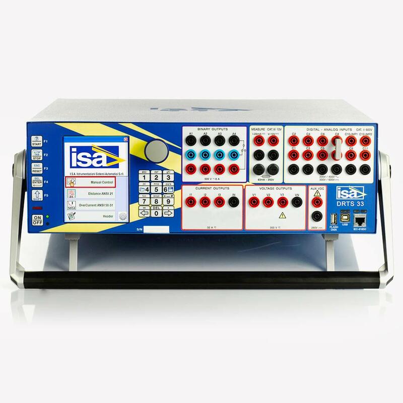 DRTS 33 – измеритель параметров устройств релейной защиты