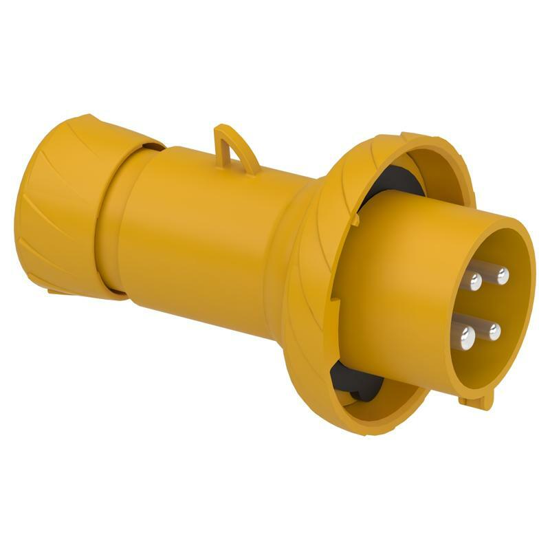 Pratika wander plug - straight - 32 A - 3P + E - 100...130 V AC - IP67