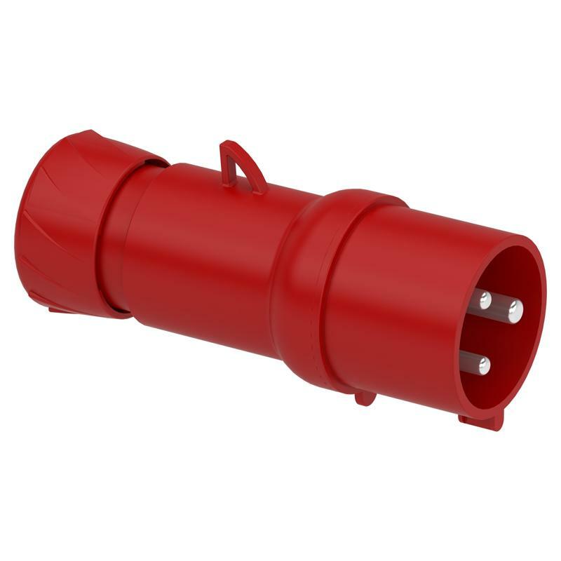 Каб. вилка Pratika, конектор 32A IP44