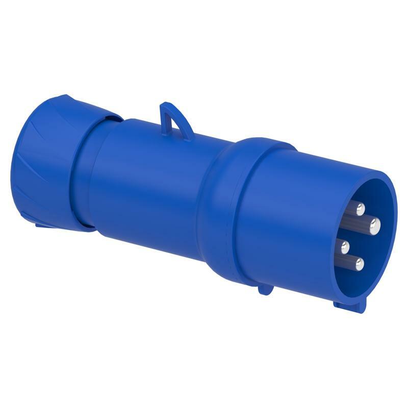 Каб. вилка Pratika, конектор 32A IP44 Pkx32M424