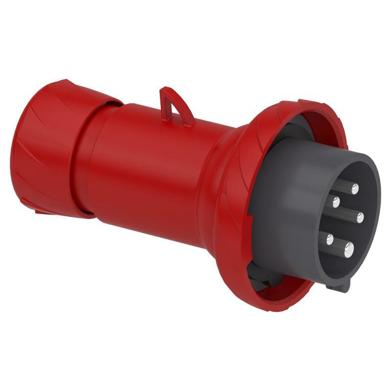 Кабельная вилка PratiKa, прямая, 16A, 3P+N+E, 380-415 В AC, IP67