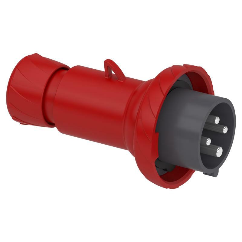 Кабельная вилка PratiKa, прямая, 16A, 3P+E, 380-415 В AC, IP67