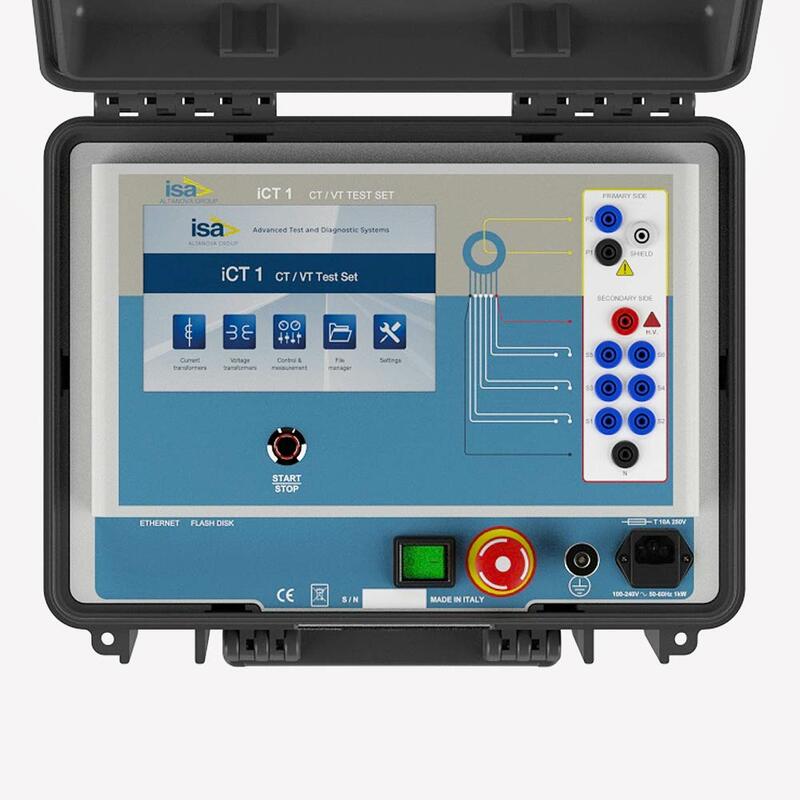 iCT1 – устройство для испытания трансформаторов тока и напряжения