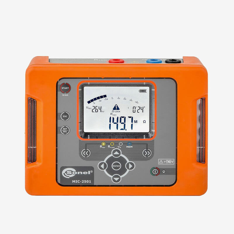 MIC-2501UA – вимірювач параметрів електроізоляції