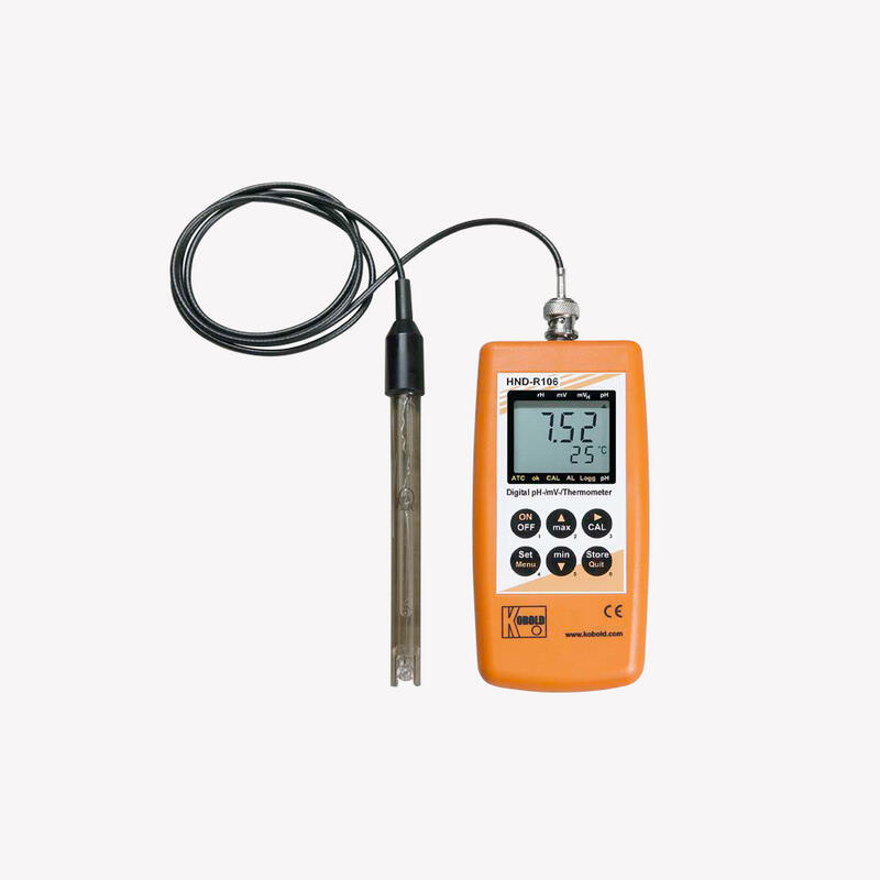 Переносний вимірювач (pH, ОВП та температура) HND-R