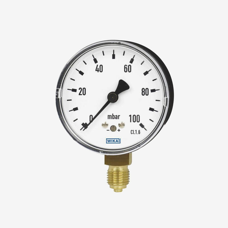 Капсульный манометр 611.10 / 631.10, медный сплав или нержавеющая сталь