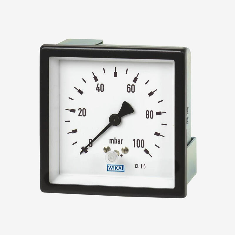 Капсульный манометр 614.11 / 634.11, медный сплав или нержавеющая сталь