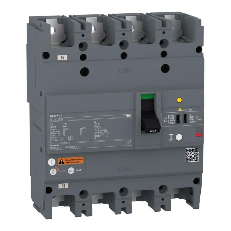 Авт. выкл. Easypact Ezcv250H 4P3T 36ка 250А
