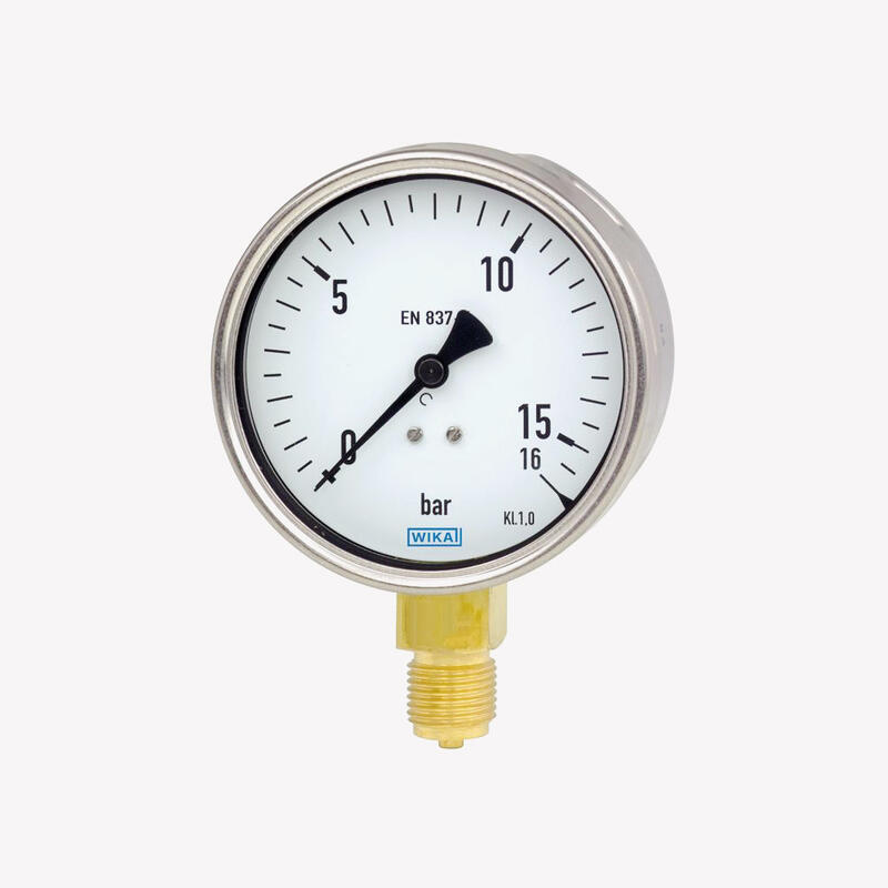 Манометр с трубкой Бурдона 212.20, медный сплав