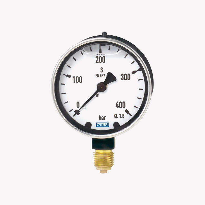 Манометр с трубкой Бурдона 213.40, медный сплав