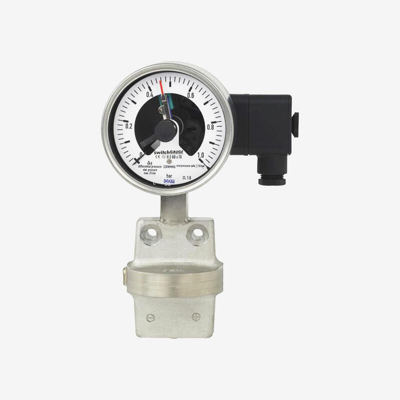 Диференціальний манометр із перемикальними контактами DPSG43.100 / DPSG43.160