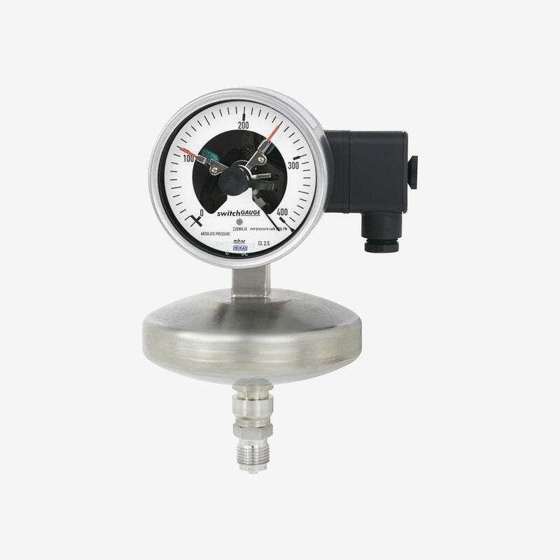 Манометр абсолютного давления с переключающими контактами 532.53+8xx