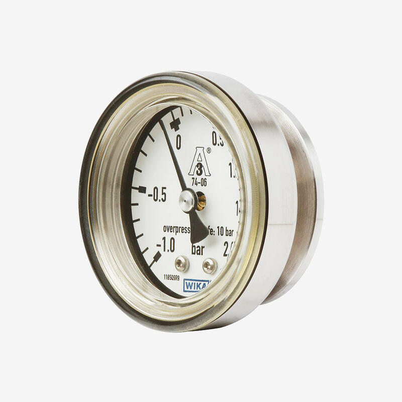 Мембранный манометр PG43SA-C, заподлицо