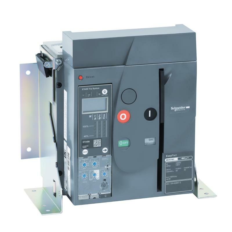 Circuit breaker, EasyPact MVS, 3 Poles, 800A, 50kA, AC, EF, Eta2I