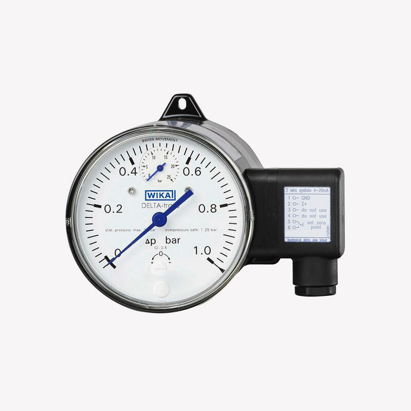 Манометр диференціального тиску з вихідним сигналом DPGT40