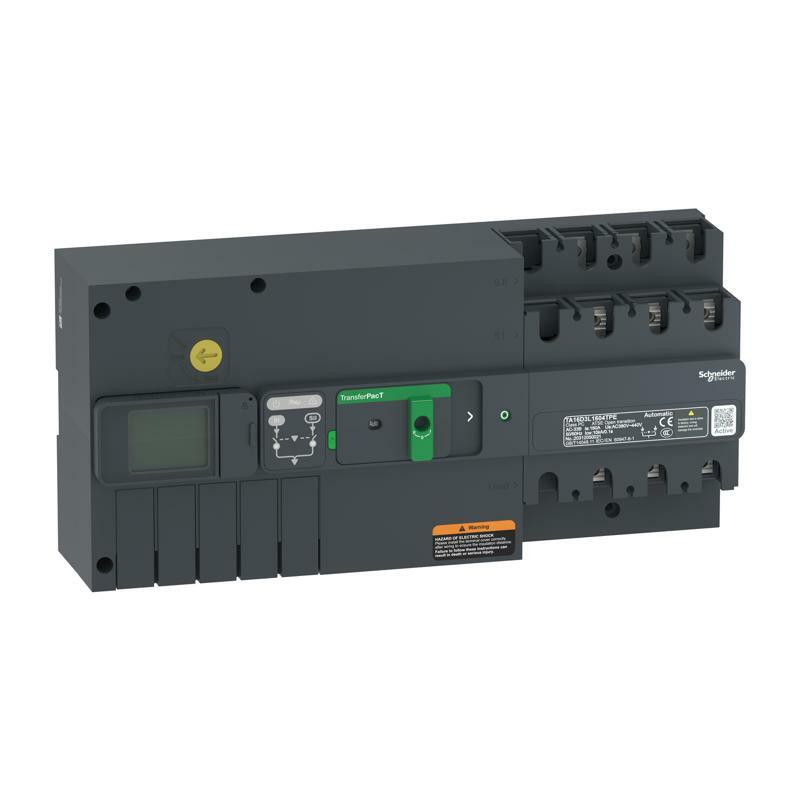 Автоматичний ввід резерву Transferpact TA16 3П Ie=100А з екраном