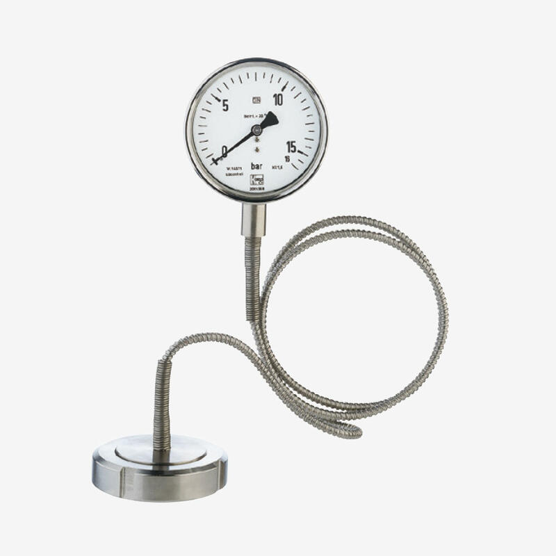 Манометр із розділювальною мембранною діафрагмою DIN 11851 MAN-RF...DRM-603