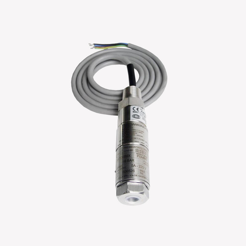 Мініатюрний перемикач тиску у вибухонепроникному корпусі Ex d