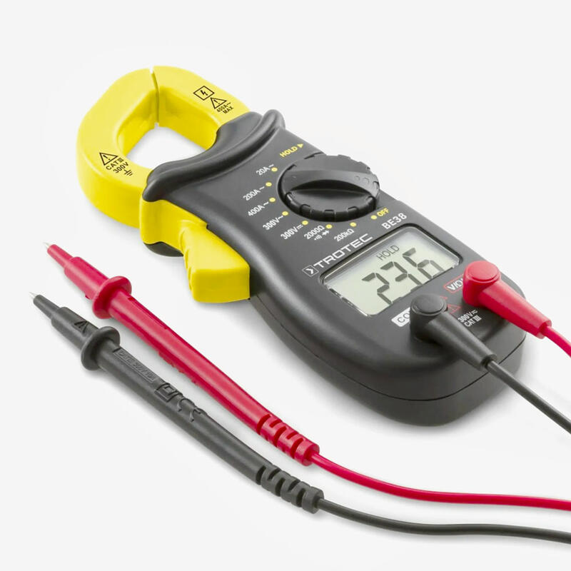 BE38 Струмовимірювальні кліщі, вимірювання змінного струму без розриву ланцюга