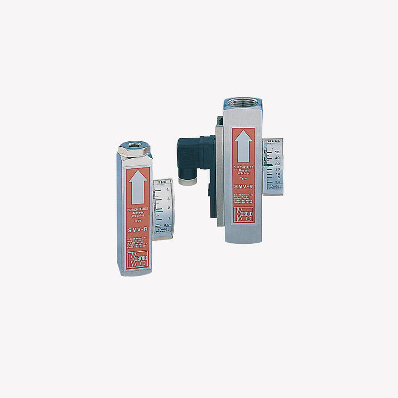 Суцільнометалевий ротаметр / реле потоку SMV