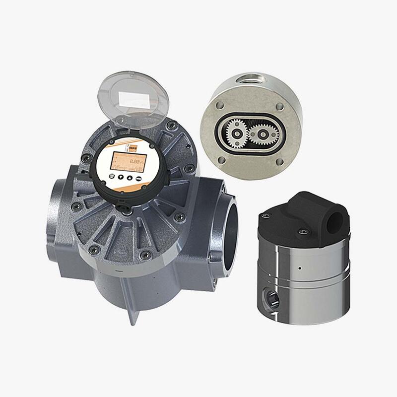 Овально-шестеренный расходомер DON