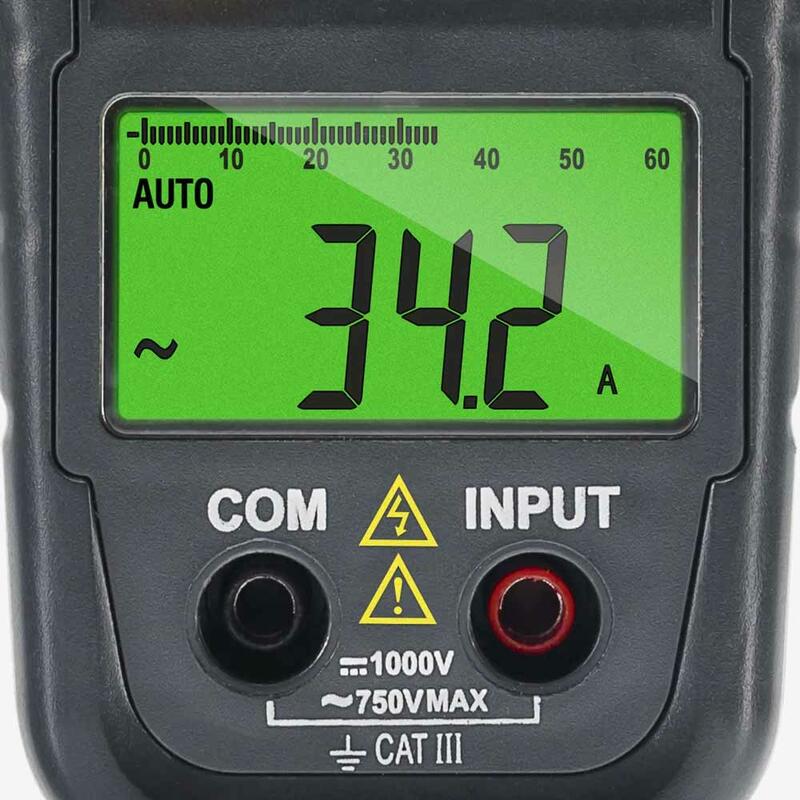 BE44 Струмовимірювальні кліщі, вимірювання постійного та змінного струму об'єднані