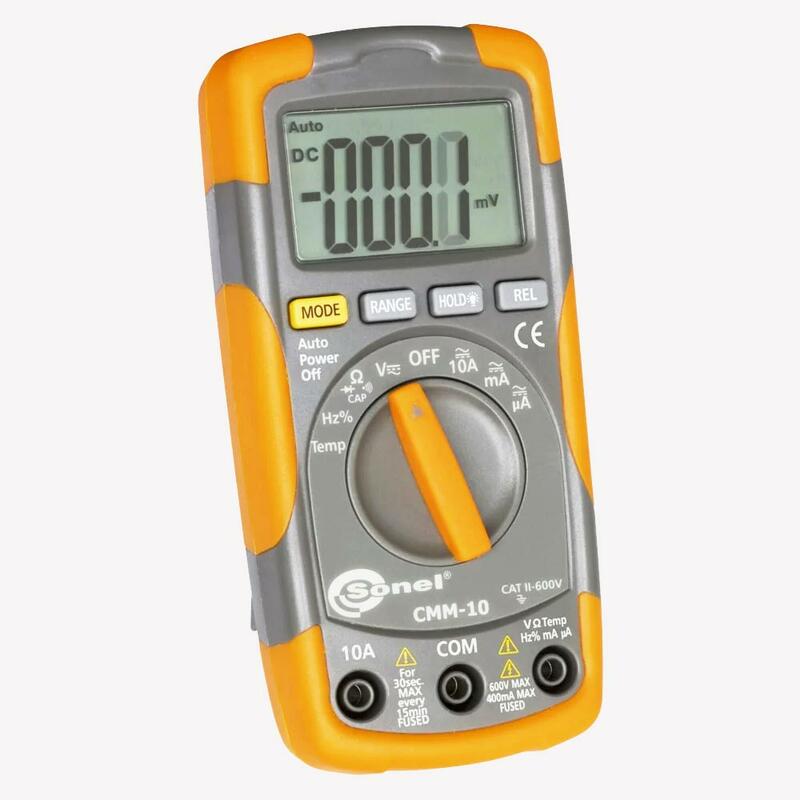 CMM10 – цифровий мультиметр (CAT II 600В)
