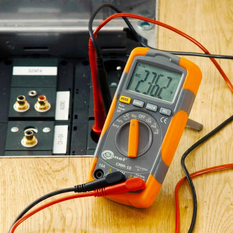 CMM10 – цифровий мультиметр (CAT II 600В)