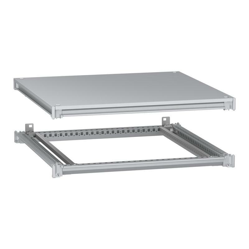 Нижняя и верхняя рамы с крышей в шкаф PanelSET SFN 800x800 мм