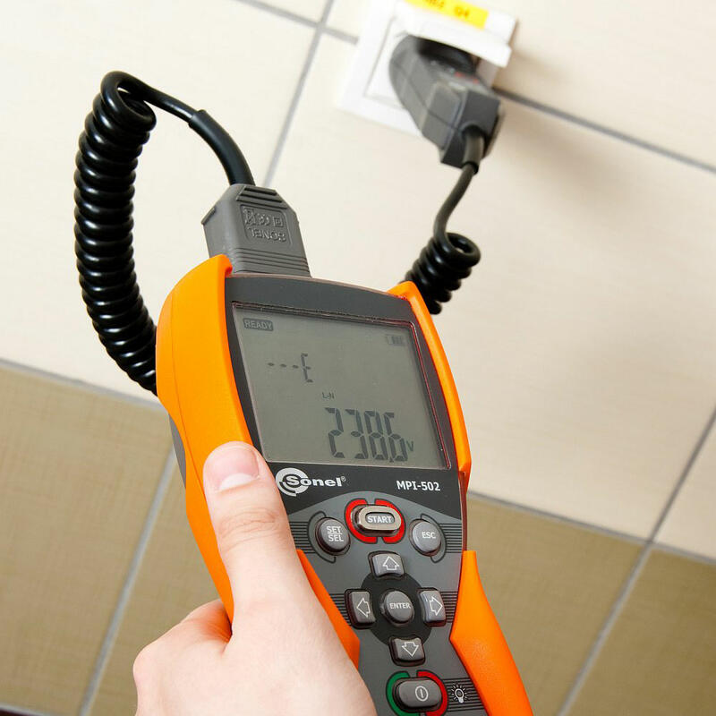 MPI-502UA – вимірювач параметрів електробезпеки електроустановок